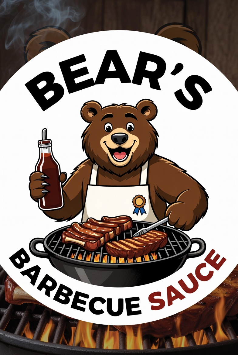 Bear's Barbecue Sauce logo